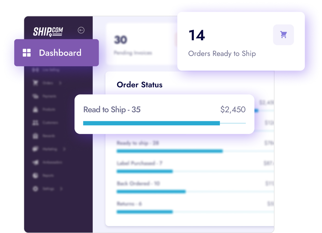 Ship.com app screenshot